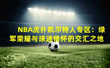 NBA虎扑凯尔特人专区：绿军荣耀与球迷情怀的交汇之地