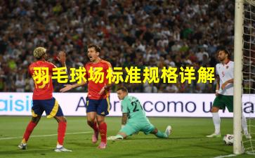 羽毛球场标准规格详解
